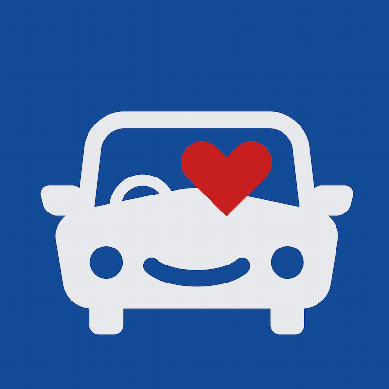 愛車に長く乗れるイメージのイラスト